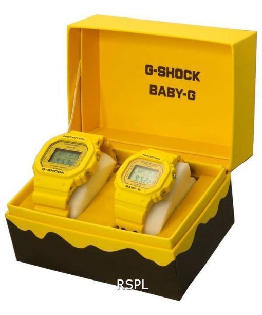 Casio G-Shock and Baby-G Digital Honey Inspired Limited Edition Quartz SLV-22B-9 SLV22B-9 カップルウォッチ