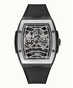 Ingersoll ザ チャレンジャー ポリウレタン ストラップ シルバー スケルトン ダイヤル I12306 メンズ腕時計