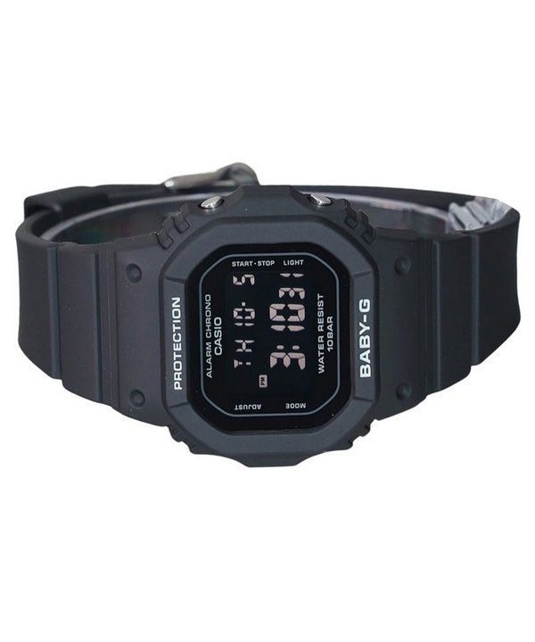 カシオ Baby-G デジタル ブラック 樹脂ストラップ クォーツ BGD-565U-1 100M レディース腕時計