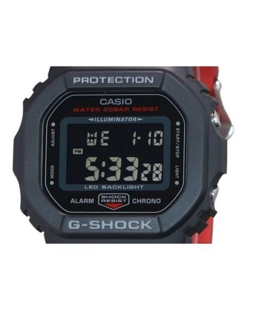 カシオ G-Shock デジタル 樹脂ストラップ クォーツ DW-5600UHR-1 200M メンズ腕時計