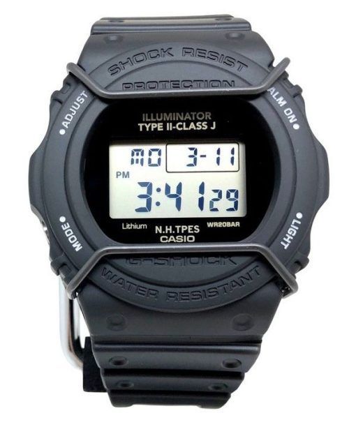 カシオ G-Shock デジタル N ハリウッド コラボレーション 限定版 樹脂ストラップ クォーツ DW-5700NH-1 200M メンズ腕時計