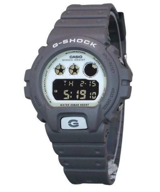 カシオ G-Shock ヒドゥングロー デジタル 樹脂ストラップ クォーツ DW-6900HD-8 200M メンズ腕時計