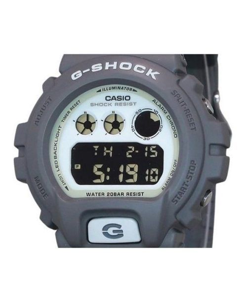 カシオ G-Shock ヒドゥングロー デジタル 樹脂ストラップ クォーツ DW-6900HD-8 200M メンズ腕時計