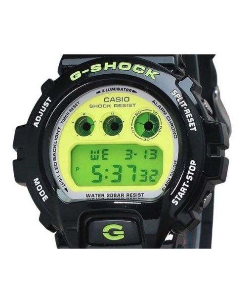 カシオ G-Shock デジタル ブラック バイオベース樹脂ストラップ クォーツ DW-6900RCS-1 200M メンズ腕時計