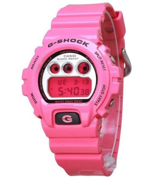 カシオ G-Shock デジタル ピンク バイオベース樹脂 クォーツ DW-6900RCS-4 200M メンズ腕時計