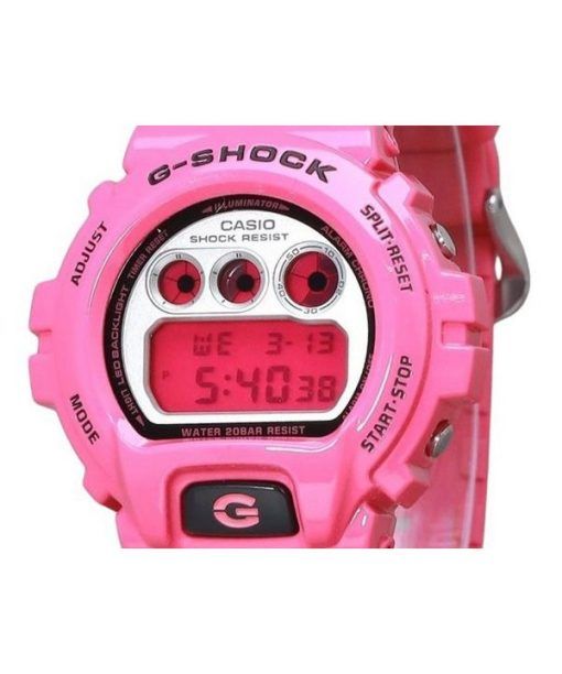 カシオ G-Shock デジタル ピンク バイオベース樹脂 クォーツ DW-6900RCS-4 200M メンズ腕時計