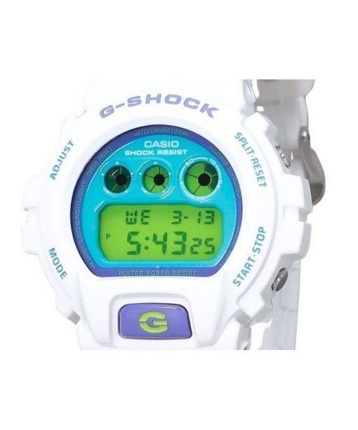 カシオ G-Shock デジタル ホワイト バイオベース樹脂 クォーツ DW-6900RCS-7 200M メンズ腕時計