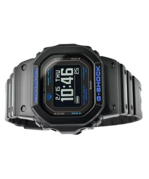 カシオ G-Shock G-Squad デジタル スマートフォンリンク Bluetooth バイオベース樹脂 ソーラー DW-H5600-1A2 200M メンズ腕時計