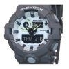 カシオ G-Shock ヒドゥン グロー シリーズ アナログ デジタル 樹脂ストラップ グレー ダイヤル クォーツ GA-700HD-8A 200M メンズ腕時計