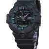 カシオ G-Shock アナログ デジタル マルチ蛍光アクセント シリーズ 樹脂ストラップ ブラック ダイヤル クォーツ GA-700MF-1A 200M メンズ腕時計