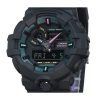 カシオ G-Shock アナログ デジタル マルチ蛍光アクセント シリーズ 樹脂ストラップ ブラック ダイヤル クォーツ GA-700MF-1A 200M メンズ腕時計