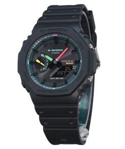 カシオ G-Shock アナログ デジタル スマートフォンリンク マルチ蛍光アクセントシリーズ タフソーラー GA-B2100MF-1A 200M メンズ腕時計