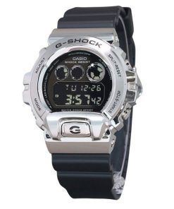 カシオ G-Shock デジタル メタルベゼル 樹脂ストラップ クォーツ GM-6900U-1 200M メンズ腕時計