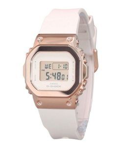 カシオ G-Shock デジタル ピンクゴールド イオンメッキベゼル 樹脂ストラップ クォーツ GM-S5600UPG-4 200M レディース腕時計