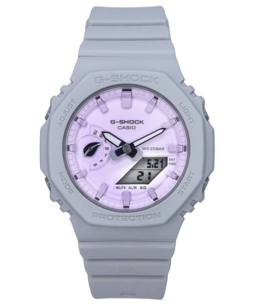 カシオ G-Shock ネイチャーズカラーシリーズ アナログ デジタル パープル ダイヤル クォーツ GMA-S2100NC-8A 200M レディース腕時計