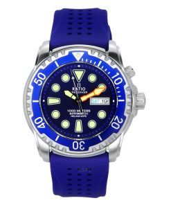 Ratio FreeDiver バージョン 02 ヘリウム安全 1000M サファイア 自動巻き ブルー ダイヤル 1068HA90-34VA-BLU-V02 メンズ腕時計