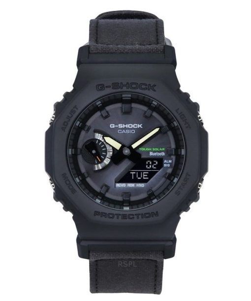 カシオ G-Shock アナログ デジタル スマートフォンリンク Bluetooth ブラック ダイヤル タフソーラー GA-B2100CT-1A5 200M メンズ腕時計