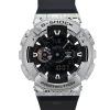 カシオ G-Shock G-Steel アナログ デジタル グランジ カモフラージュ 樹脂ストラップ ブラック ダイヤル クォーツ GM-110GC-1A 200M メンズ 腕時計