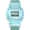 カシオ G-Shock デジタル オーガニック ブルー クロス ストラップ バイオベース樹脂 クォーツ GMD-S5600CT-3 200M レディース腕時計