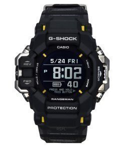 カシオ G-Shock マスターオブG-ランド レンジマン デジタル バイオベース樹脂ストラップ ソーラー GPR-H1000-1 200M メンズ腕時計