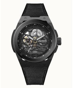 インガソル スプリングフィールド ブラック スケルトン ダイヤル オートマチック I15201 メンズ腕時計