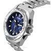 Victorinox Swiss Army INOX クロノグラフ ステンレススチール ブルーダイヤル クォーツ ダイバーズ 241985 200M メンズ腕時計