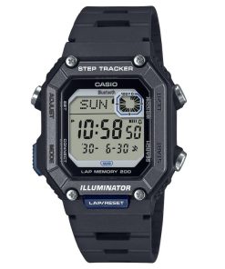 カシオ スタンダード デジタル スマートフォンリンク ステップトラッカー 樹脂ストラップ クォーツ WS-B1000-1AV 100M メンズ腕時計