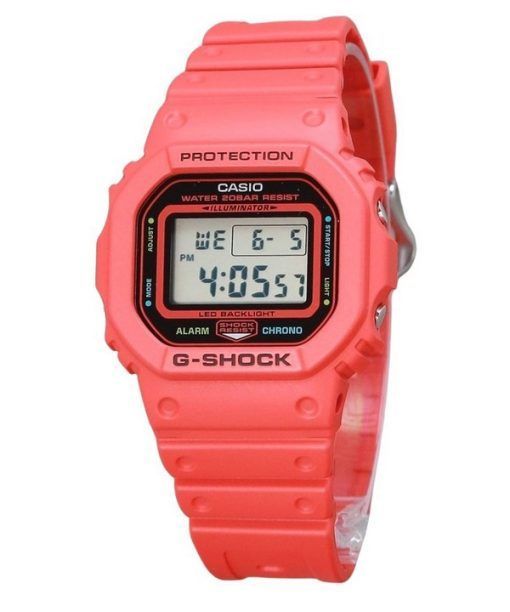 カシオ G-Shock デジタル エナジー パーク シリーズ レッド バイオベース 樹脂 ストラップ クォーツ DW-5600EP-4 200M メンズ 腕時計