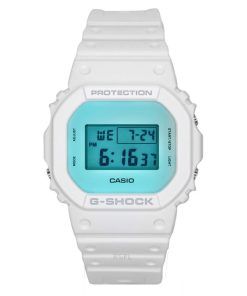 カシオ G-Shock デジタル ホワイト 樹脂ストラップ クォーツ DW-5600TL-7 200M メンズ腕時計