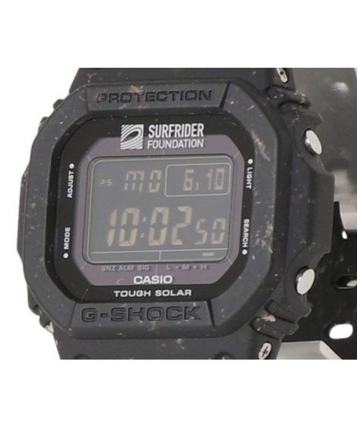 カシオ G-Shock デジタル サーフライダー ファンデーション コラボレーション 樹脂ストラップ タフソーラー G-5600SRF-1 200M メンズ腕時計