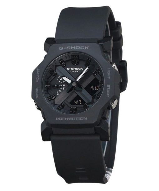 カシオ G-Shock アナログ デジタル ブラック 樹脂 ブラック ダイヤル クォーツ GA-2300-1A 200M メンズ 腕時計