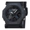 カシオ G-Shock アナログ デジタル ブラック 樹脂 ブラック ダイヤル クォーツ GA-2300-1A 200M メンズ 腕時計