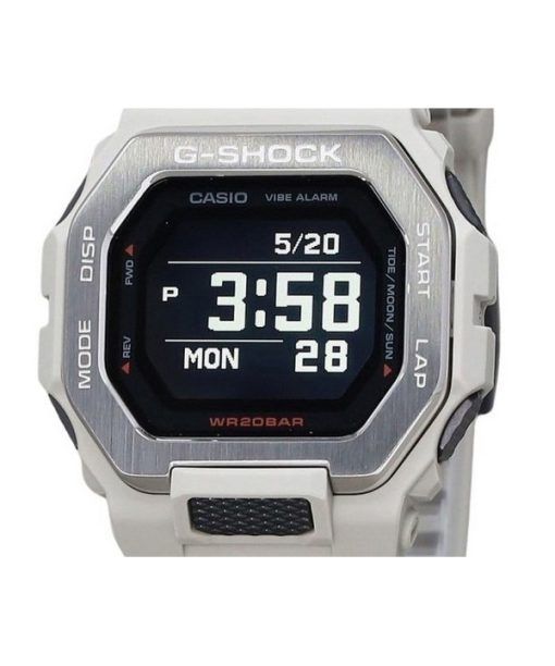 カシオ G-Shock G-Lide デジタル スマートフォンリンク グレー 樹脂ストラップ クォーツ GBX-100-8 200M メンズ腕時計