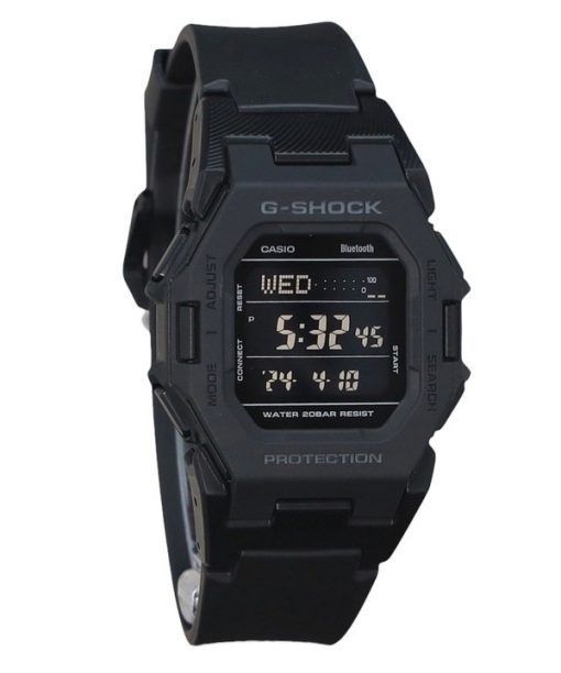 カシオ G-Shock デジタル スマートフォンリンク ブラック 樹脂ストラップ クォーツ GD-B500-1 200M メンズ腕時計