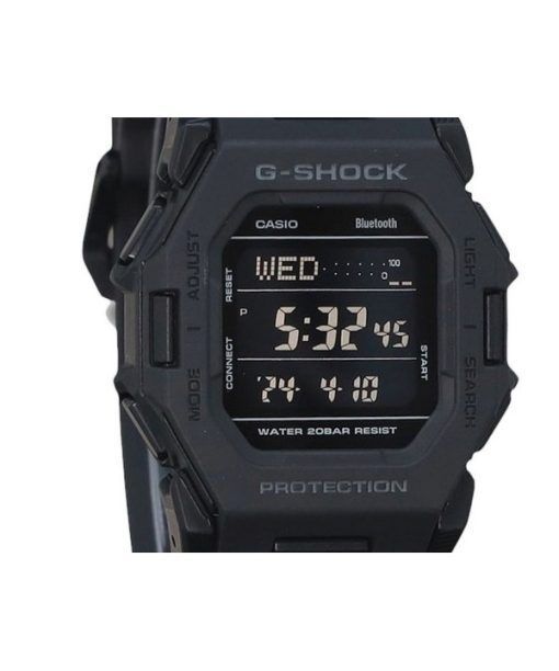 カシオ G-Shock デジタル スマートフォンリンク ブラック 樹脂ストラップ クォーツ GD-B500-1 200M メンズ腕時計