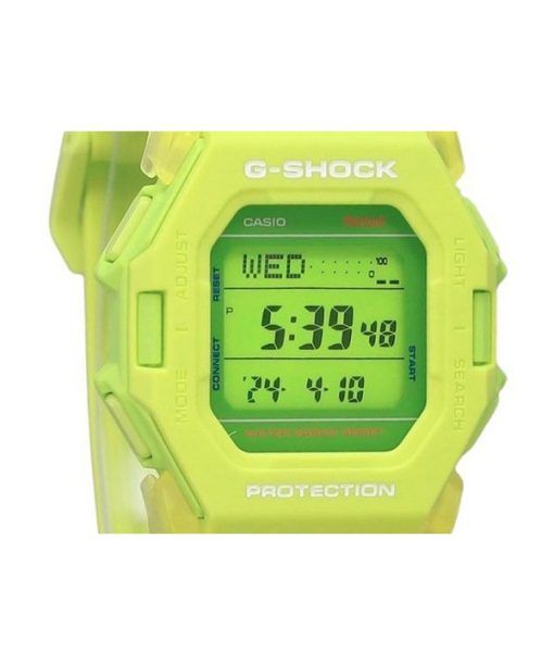 カシオ G-Shock デジタル スマートフォンリンク グリーン 樹脂ストラップ クォーツ GD-B500S-3 200M メンズ腕時計