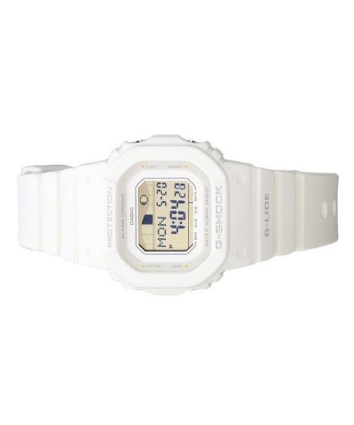 カシオ G-Shock G-Lide デジタル ホワイト バイオベース樹脂ストラップ クォーツ GLX-S5600-7B 200M レディース腕時計