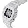 カシオ G-Shock デジタル ホワイト バイオベース樹脂ストラップ タフソーラー GMS-S5600RT-7 200M レディース腕時計