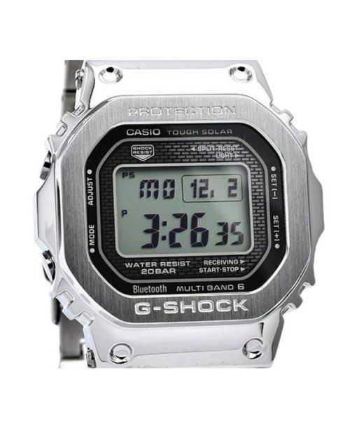 カシオ G-Shock デジタル スマートフォンリンク フルメタル タフソーラー GMW-B5000D-1 200M メンズ腕時計