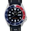 セイコー自動ダイバーズブラックレザーSKX009K1-LS2200Mメンズウォッチ