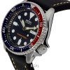 セイコー自動ダイバーズブラックレザーSKX009K1-LS2200Mメンズウォッチ