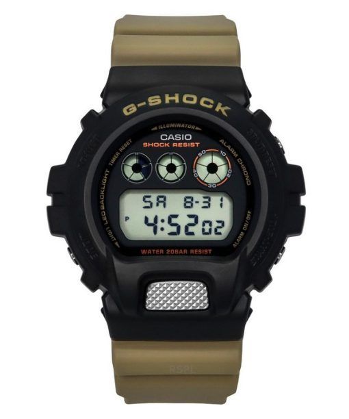 カシオ G-Shock デジタル 樹脂ストラップ ブラック ダイヤル クォーツ DW-6900TU-1A5 200M メンズ腕時計