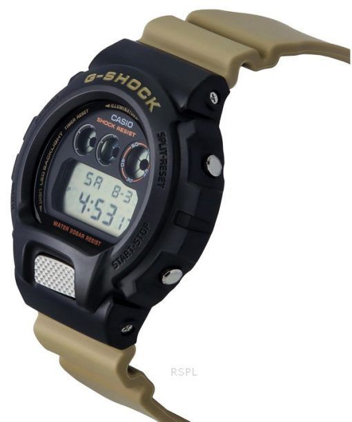 カシオ G-Shock デジタル 樹脂ストラップ ブラック ダイヤル クォーツ DW-6900TU-1A5 200M メンズ腕時計