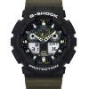 カシオ G-Shock アナログ デジタル 樹脂ストラップ ブラック ダイヤル クォーツ GA-100TU-1A3 200M メンズ腕時計