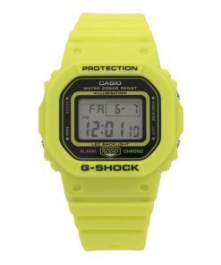 カシオ G-Shock エナジーパックシリーズ デジタル イエロー バイオベース樹脂ストラップ クォーツ GMD-S5600EP-9 200M レディース腕時計