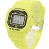 カシオ G-Shock エナジーパックシリーズ デジタル イエロー バイオベース樹脂ストラップ クォーツ GMD-S5600EP-9 200M レディース腕時計