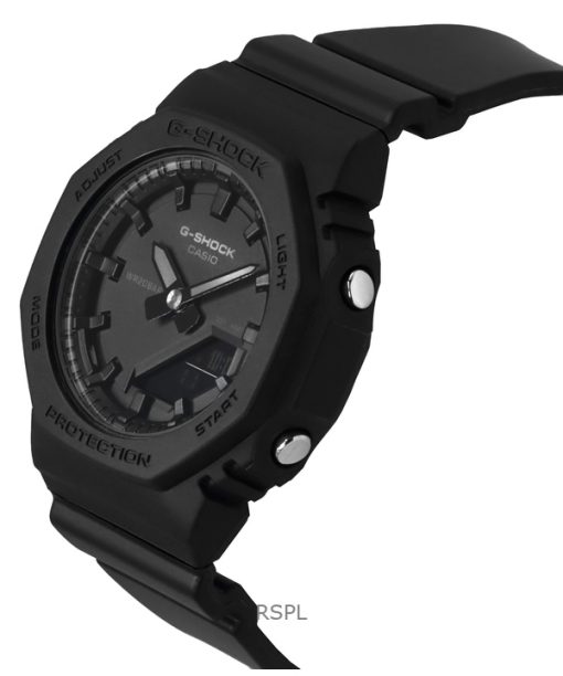 カシオ G-Shock アナログ デジタル バイオベース樹脂 ブラック ダイヤル クォーツ GMA-P2100BB-1A 200M レディース腕時計