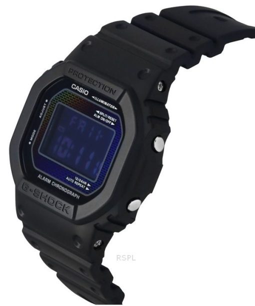 カシオ G-Shock デジタル バイオベース樹脂ストラップ クォーツ DW-5600RW-1 200M メンズ腕時計