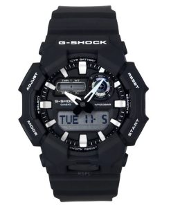 カシオ G-Shock アナログ デジタル バイオベース樹脂ストラップ ブラック ダイヤル クォーツ GA-010-1A 200M メンズ腕時計