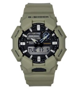 カシオ G-Shock アナログ デジタル バイオベース樹脂ストラップ ブラック ダイヤル クォーツ GA-010-5A 200M メンズ腕時計